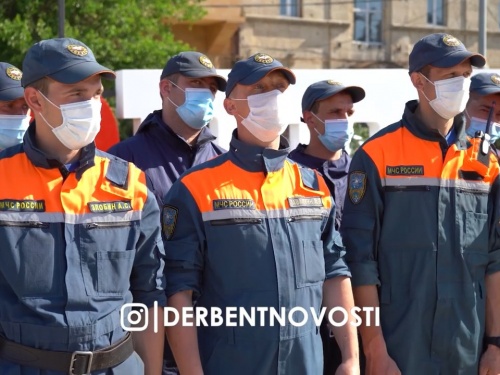 Спасатели Ногинского спасательного центра МЧС закончили свою миссию в Дербенте и возвращаются домой