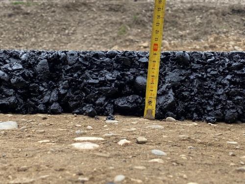 Мэр Дербента Хизри Абакаров проверил как укладывают асфальт на улице Махачкалинская